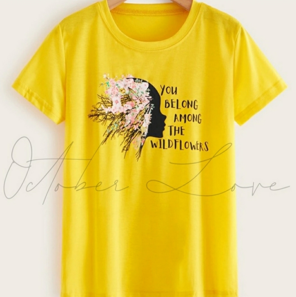 New arrival! Bright graphic tee!